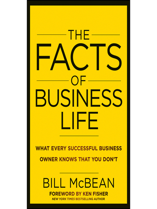 Title details for The Facts of Business Life by Bill McBean - Wait list